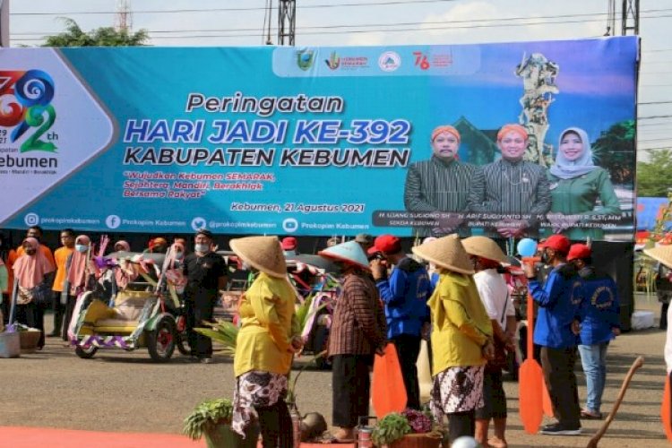 Hari Jadi Ke 392 Bupati Kebumen Ajak Semua Elemen Manunggal Bersama