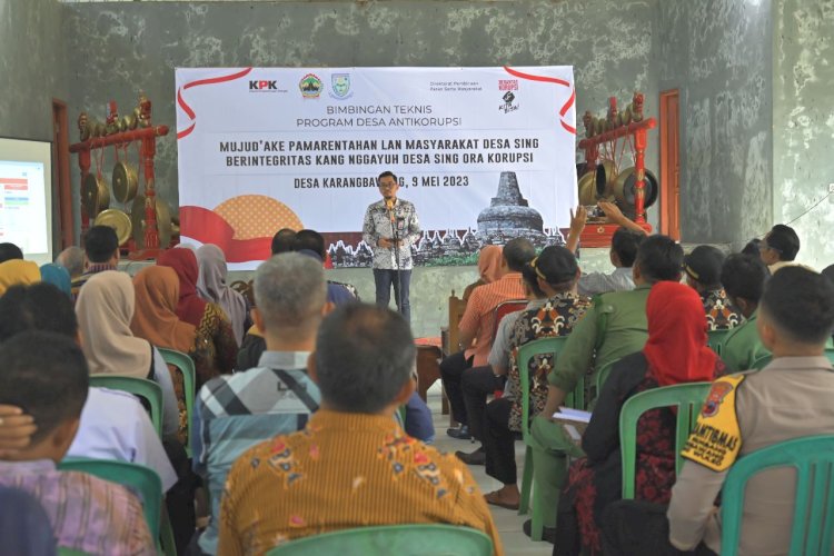 Desa Karangbawang Purbalingga Jadi Percontohan Desa Anti Korupsi RMOL