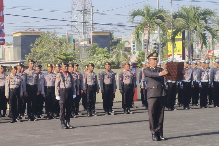 Polres Blora Gelar Upacara Peringatan Hari Kesaktian Pancasila RMOL