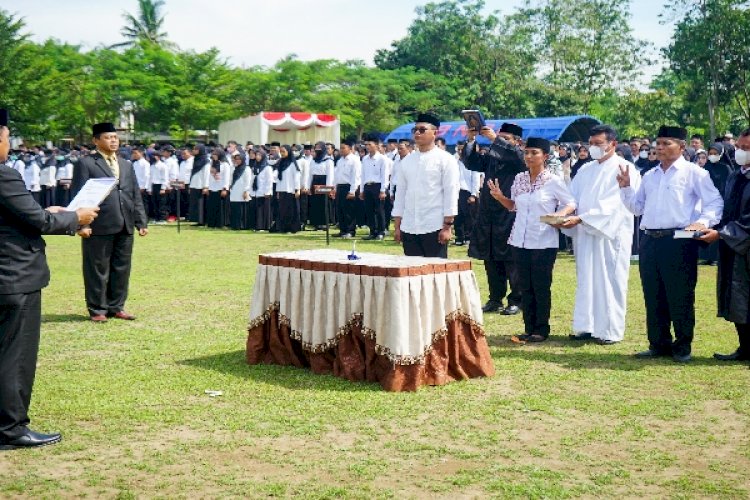 Ketua Kpu Magelang Lantik Anggota Pps Pemilu Rmol Jateng