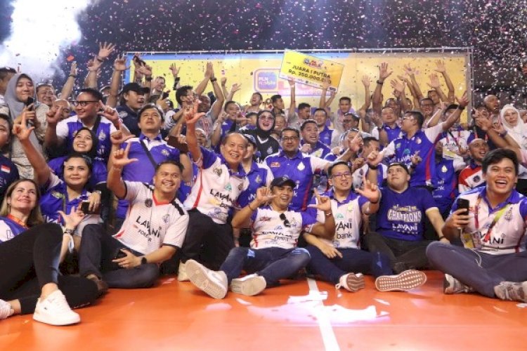 Jakarta LavAni Allo Bank Pertahankan Gelar Juara Proliga 2023 - RMOL JATENG