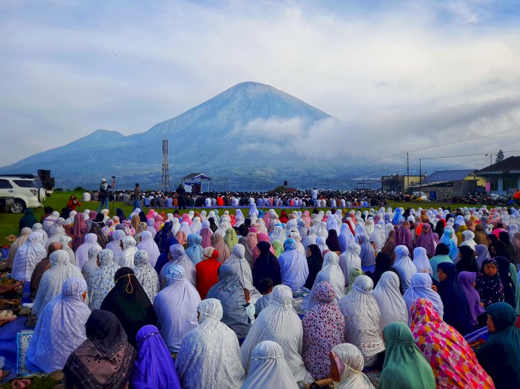 Sholat Idul Fitri Di Wonosobo Rmol Jateng