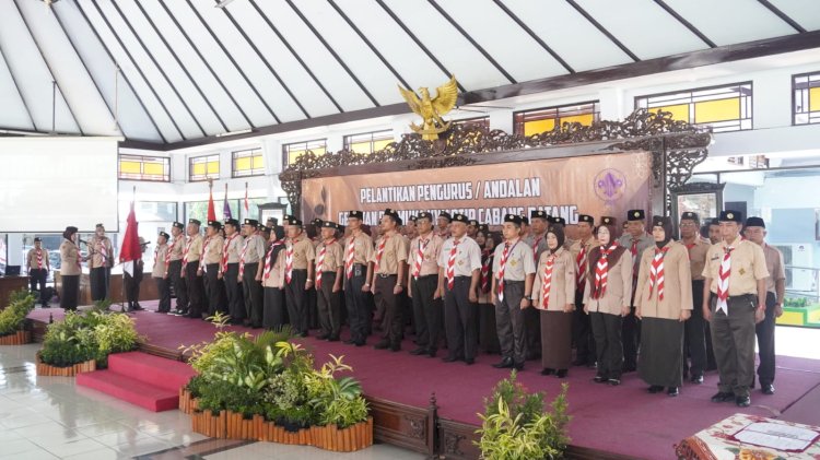 Lantik Kwarcab, PJ Bupati Yakin Pramuka Batang Netral Di Tahun Politik ...