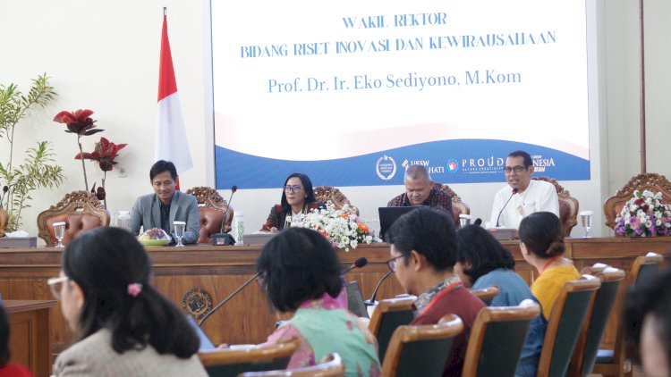 Komitmen Capai Entrepreneur Research University Uksw Gelar Workshop Pk Pm Dan Matching Fund 4786