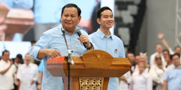 Calon Presiden 2024 Prabowo Subianto- Calon Wakil Presiden 2024 Gibran Rakabuming Raka. Dok