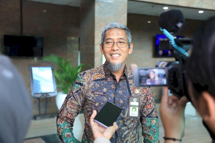 Sekretaris Daerah Provinsi Jawa Tengah, Sumarno, Mulai Mengantisipasi Dampak Kekeringan Musim Kemarau 2024. Umar Dani/RMOLJawaTengah