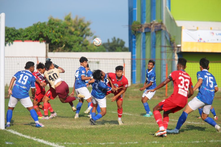 Persiba Bantul berhasil menghentikan rekor tak terkalahkan Persiku di Stadion Wergu Wetan Kudus. Arif Edy Purnomo/RMOLJateng