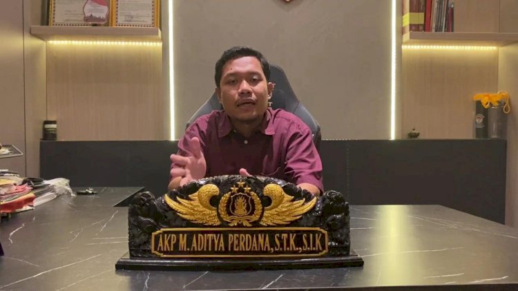 Kasat Reskrim AKP M. Aditya Perdana. Erna Yunus B/RMOLJateng