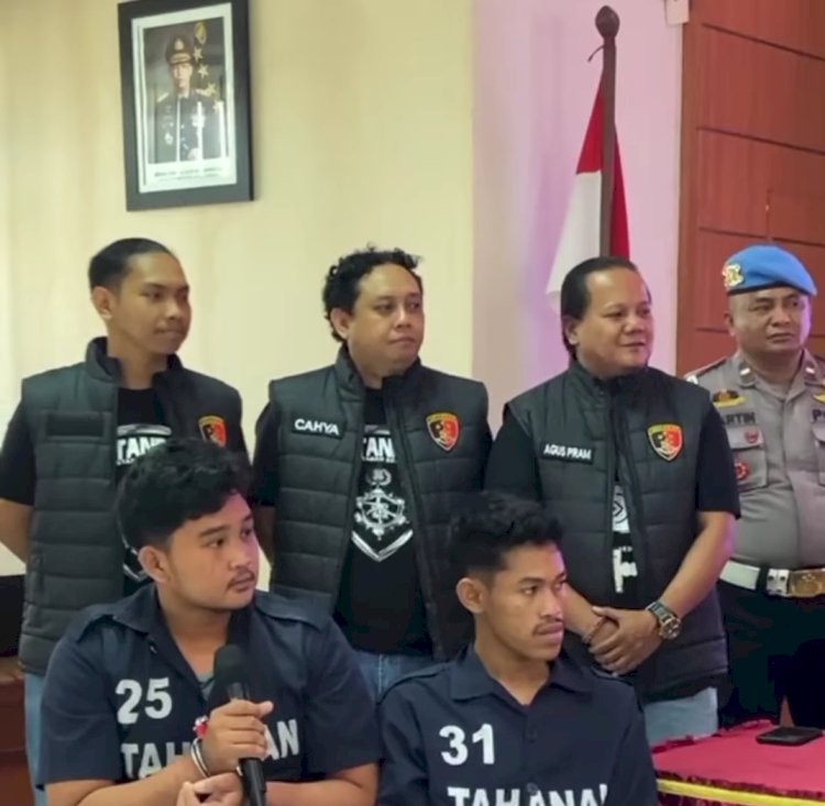 Tim Jatanras Polrestabes Semarang Berhasil Mengamankan Dua Pelaku Begal. Dicky A WijayaRMOLJawaTengah