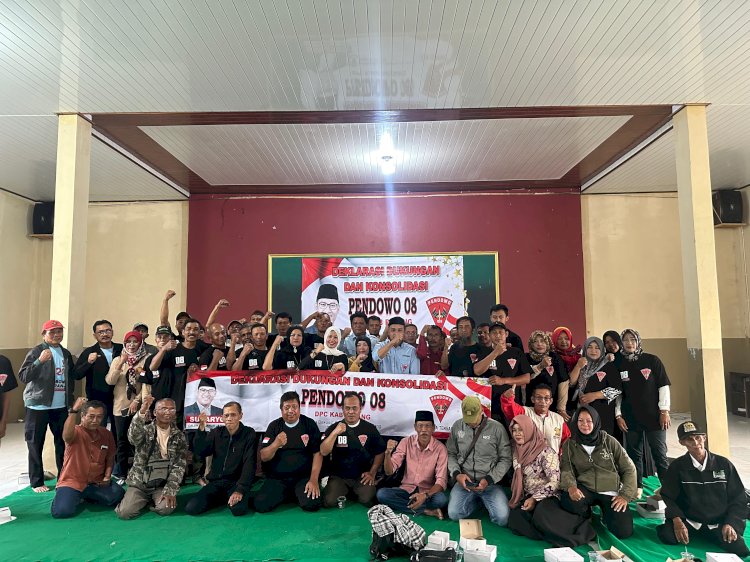 Deklarasi relawan Kabupaten Batang, Pendowo 08 dukung Sudaryono maju jadi Cagub Jateng