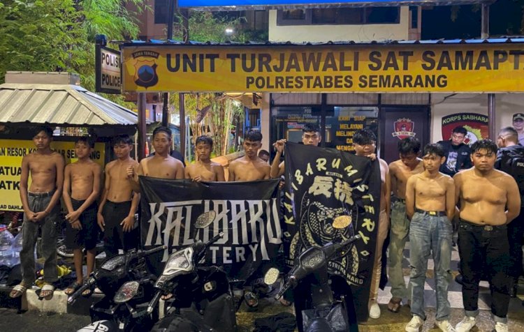Polisi Menyelidiki Dugaan Provokasi Postingan Media Sosial Menyulut Tawuran Gangster Di Semarang, Beberapa Admin Akun Sudah Ditegur Langsung. Dicky A Wijaya/RMOLJawaTengah