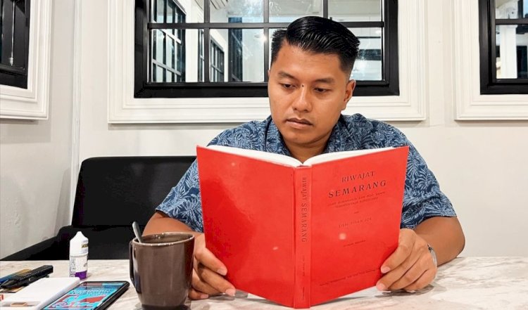 Calon Kontestan Pilwakot Semarang Ade Bhakti Koordinasi Dengan Beberapa Partai Politik Lakukan Jalinan Komunikasi. Dicky A Wijaya/RMOLJawaTengah