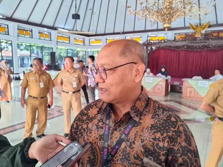 Kepala Kantor Regional I BKN Yogyakarta, Paulus Dwi Laksono,