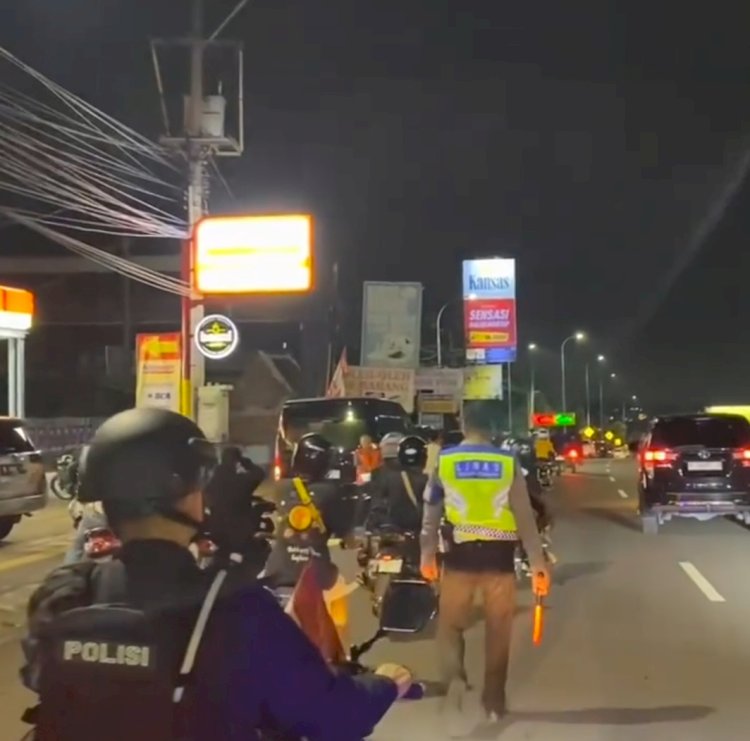 Satlantas Polrestabes Semarang Berhasil Mengamankan Ratusan Kendaraan Hasil Operasi Penegakkan Hukum Gangster Dan Balap Liar Selama Dua Minggu. Dicky A Wijaya/RMOLJawaTengah