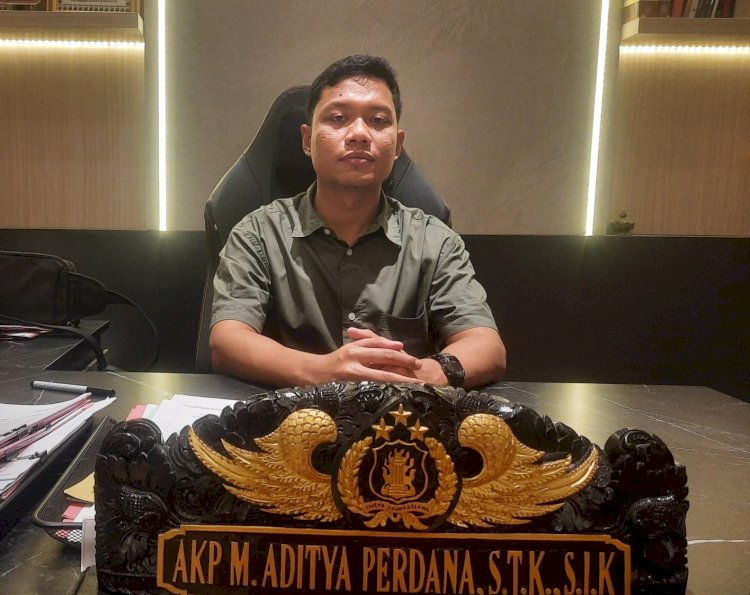 Kasat Reskrim Polres Semarang, AKP M. Aditya Perdana. Erna Yunus B/RMOLJawaTengah