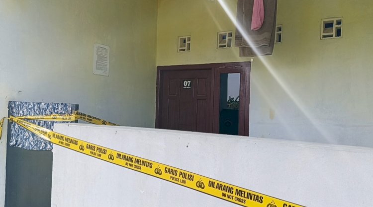 Rumah kos tempat jenazah pria ditemukan di Desa Kalibeluk, Kecamatan Warungasem, Kabupaten Batang