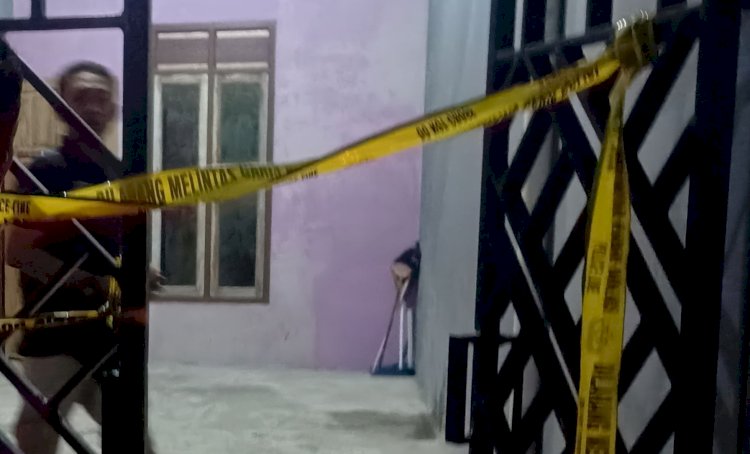 TKP pembunuhan perempuan terapis di Grobogan Jawa Tengah. Rubadi/RMOLJateng.