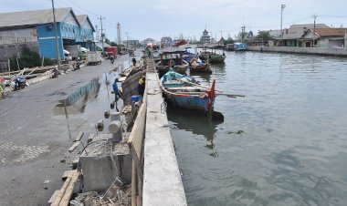 Pembangunan Tanggul Atasi Masalah Rob Menahun Di Pelabuhan Tanjung Emas