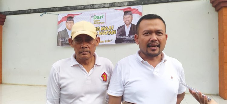 Ketua DPC Partai Gerindra Kudus, Sulistyo Utomo mengusulkan tiga nama cabup kepada DPP Gerindra. Arif Edi Purnomo/RMOLjateng 